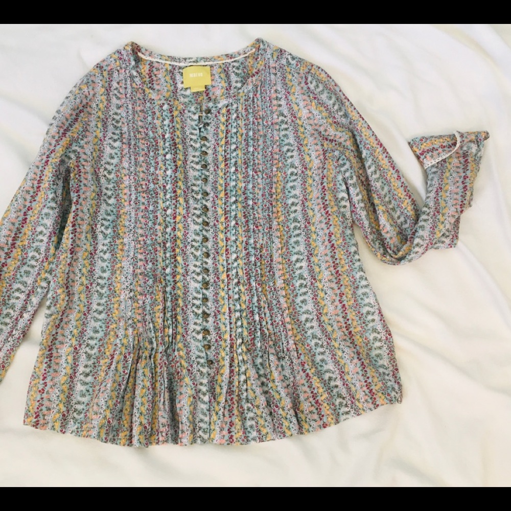 S Long Sleeved Floral Top (Maeve)